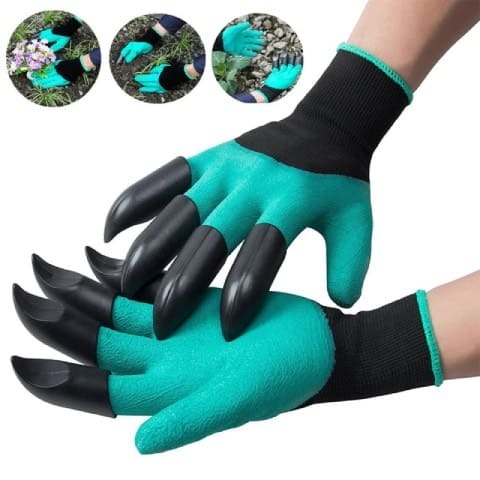 Guantes De Jardin Con Garras